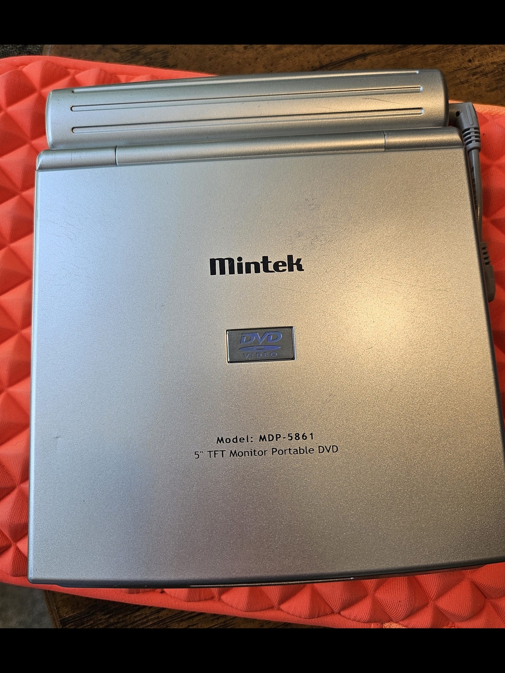 Mint 5" Portable DVD Player in Silver - Model MDP-5861